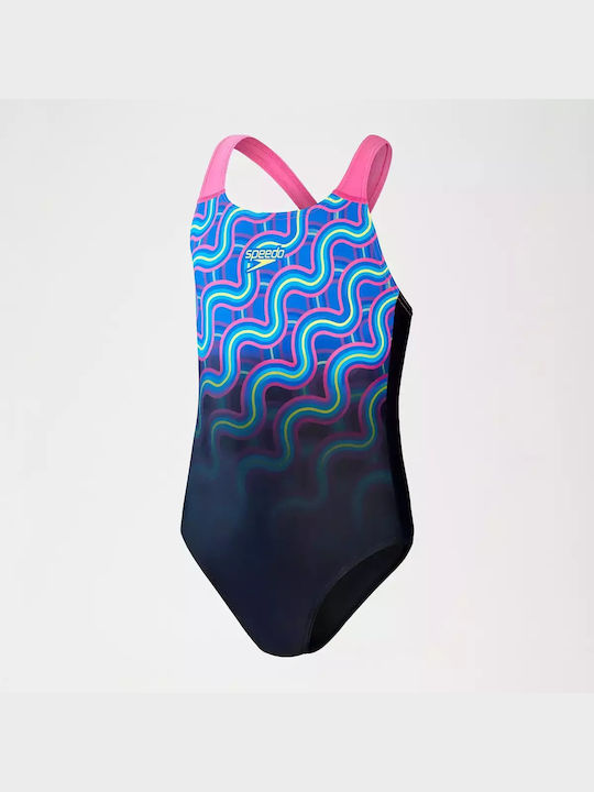 Speedo Costum de baie pentru copii O singură bucată Negru