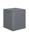 vidaXL Outdoor Storage Box 90lt Gray L43xW44xH51cm