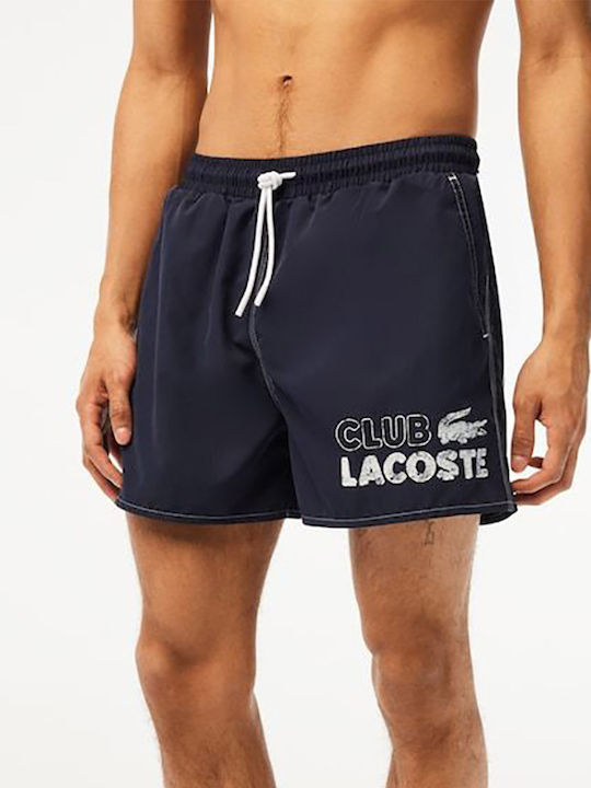 Herren Badebekleidung Shorts Marineblau mit Mustern