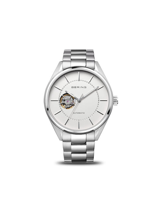 Bering Time Watch Automatic with Silver Metal Bracelet