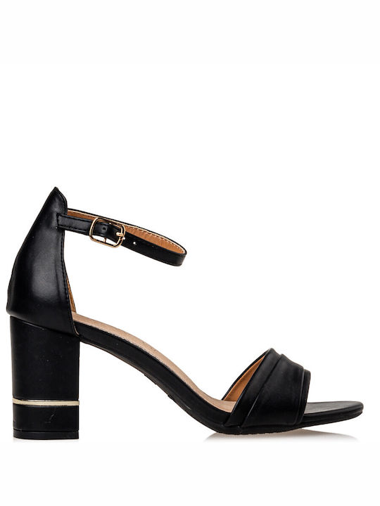 Envie Shoes Synthetic Leather Women's Sandals Black