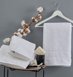 Cokitex Hotel Bathroom Towel 150x80 cm White