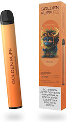 Cannapark Golden Puff Energy Drink 20mg 2ml Πορτοκαλί