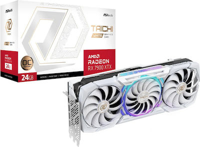 ASRock Radeon RX 7900 XTX 24GB GDDR6 Taichi White OC Graphics Card