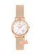 Radley Dog Charm Γυναικείο Ρολόι 27mm Μπαταρίας με Ροζ Χρυσό Μεταλλικό Μπρασελέ
