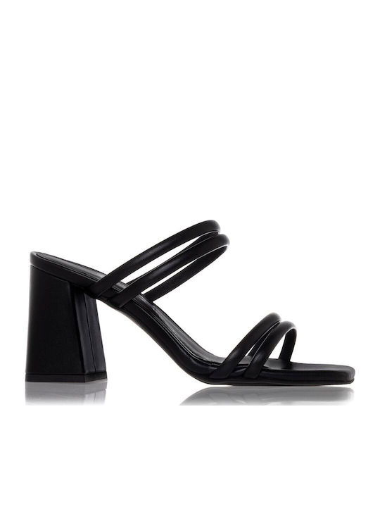 Sante Din piele Sandale Negre