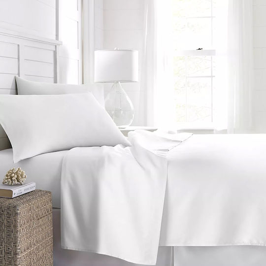 Lino Home Παπλωματοθήκη Ξενοδοχείου LINOSA Polycotton 160TC 220x240εκ.