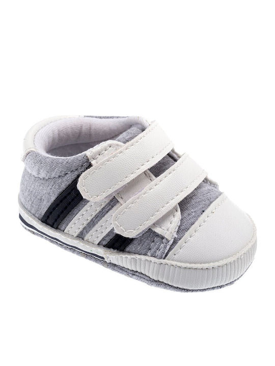 Chicco Βρεφικά Sneakers Αγκαλιάς Γκρι