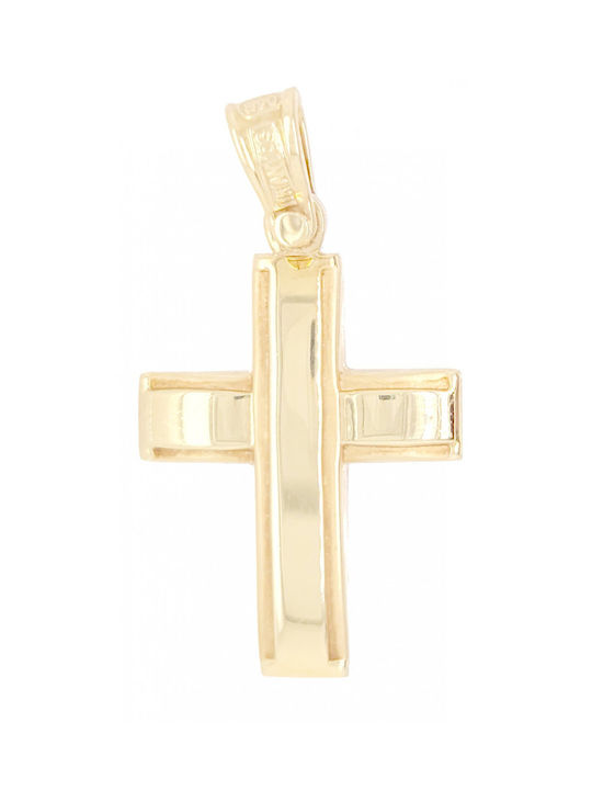 Triantos Gold Kreuz 14K ματ