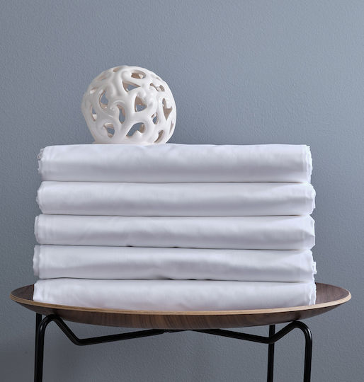 Cokitex Παπλωματοθήκη Ξενοδοχείου Lux Polycotton 160TC 245x265εκ.