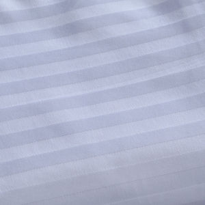 Cokitex Παπλωματοθήκη Ξενοδοχείου Cozy CVC Satin Polycotton Ριγέ 220TC 245x265εκ.