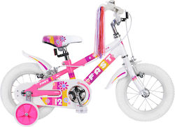 Fast 12" Kids Bicycle BMX Pink