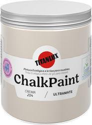 Titanlux Chalk Paint Χρώμα Κιμωλίας 204 Crema 500ml Titanlux Chalk Paint Χρώμα Κιμωλίας 204 Crema 500ml