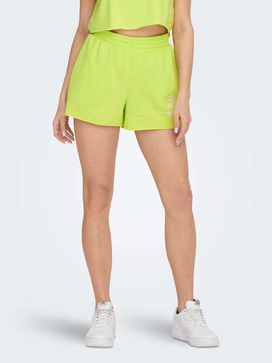 Only Women's High-waisted Sporty Shorts Green