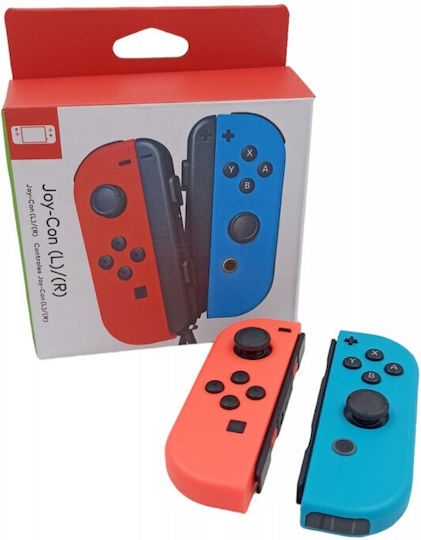 Wireless & Wired Gamepad for Switch Blue/Red