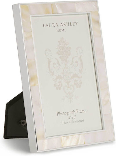 Laura Ashley Mother Of Pearl Κορνίζα Μεταλλική με Μπεζ Πλαίσιο