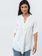 Freestyle Summer Tunic Short Sleeve White