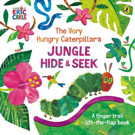 The Very Hungry Caterpillar's Jungle Hide and Seek, A Finger Trail Lift-the-Flap Book