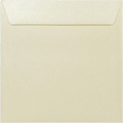 Invitation Envelopes 17X17cm 120g. Pearl Beige