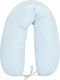 Kikka Boo Pregnancy & Breastfeeding Pillow Light Blue 150cm