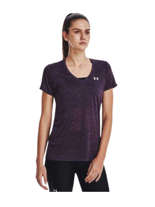 Under Armour Women's Athletic T-shirt with V Ne...