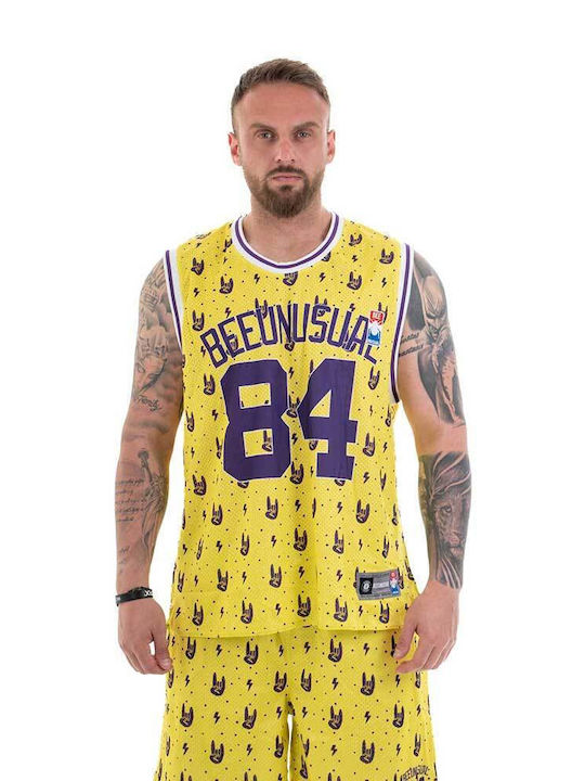 This Bee Is Always High Tricou Sport Galben