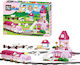 Blocki Cuburi De Construit Magic Castle Of Princess Lily Pentru 2+ Ani 85 Bucăți