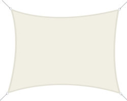 Outsunny Vela Shade Sail Beige 4x3m