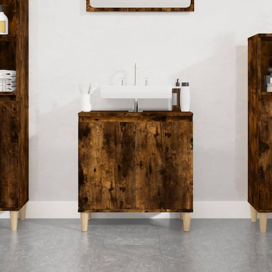 vidaXL Countertop without Sink L58xW33xH60cm Oak