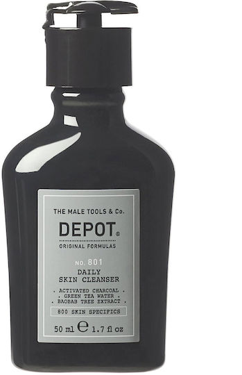 Depot Daily Skin Cleanser 801 Lotion Facial Cleansers for Oil Control 50ml