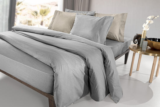 Guy Laroche Color Plus Υπέρδιπλο 160x200+32εκ. με Λάστιχο Silver Guy Laroche Color Plus Υπέρδιπλο 160x200+32εκ. με Λάστιχο Silver