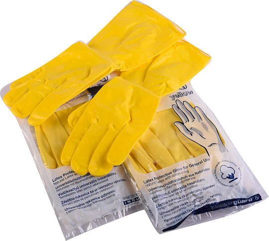 Intertan Oven Gloves Plastic Extra Large Yellow 1pcs