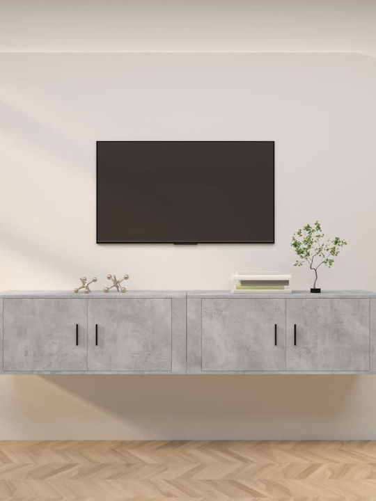 Stand TV Gri L100xA34.5xÎ40cm