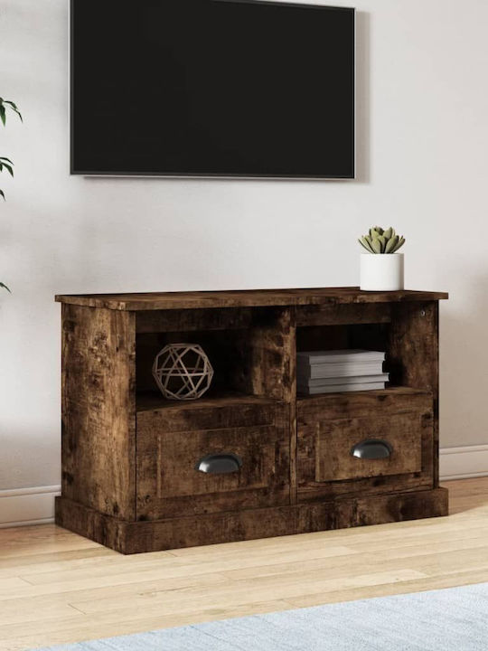 Brown TV Stand L80xD35xH50cm