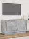 vidaXL TV-Ständer Grau M80xT35xH45cm