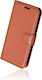 Naxius Book Synthetic Leather Brown (Huawei P10 Lite)