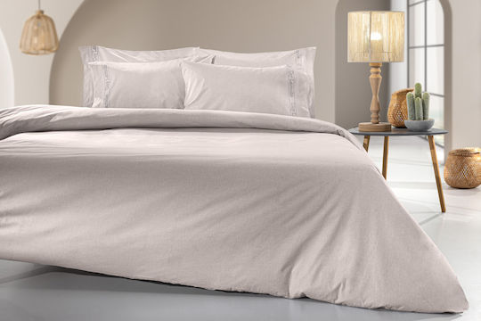 Guy Laroche Color Plus Σεντόνι Μονό 170x270εκ. Perla