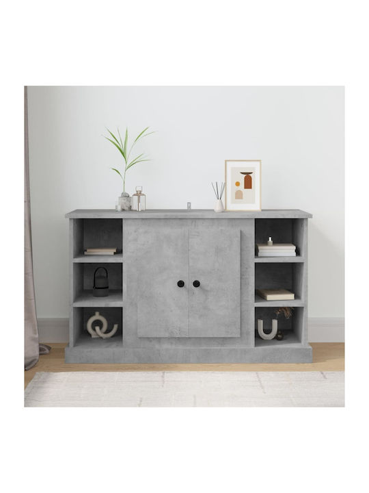 Wooden Buffet Gray L100xW35.5xH60cm