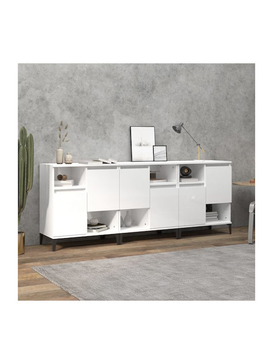 Wooden Buffet White L60xW35xH70cm