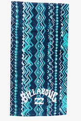 Billabong Waves Beach Towel Cotton Blue 160x80cm.