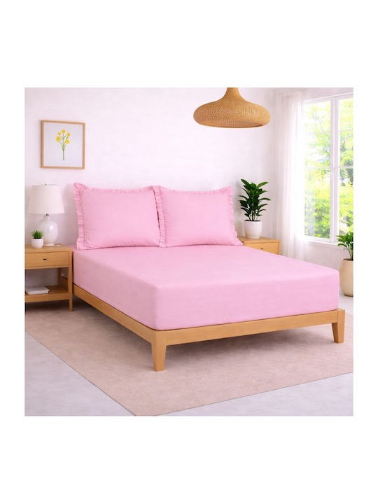 My Home Luxury Sheet Set with 2 Pillowcases Sup...
