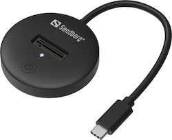 Sandberg Hard Disk PCIe Docking Station with USB-C Connectivity 136-47 Sandberg Hard Disk PCIe Docking Station with USB-C Connectivity 136-47