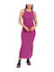Vero Moda 10249192 Summer Midi Dress with Slit Birch