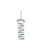 Synchronia Hanging Handmade Wall Decor Made of Metal 5x0.5x12cm