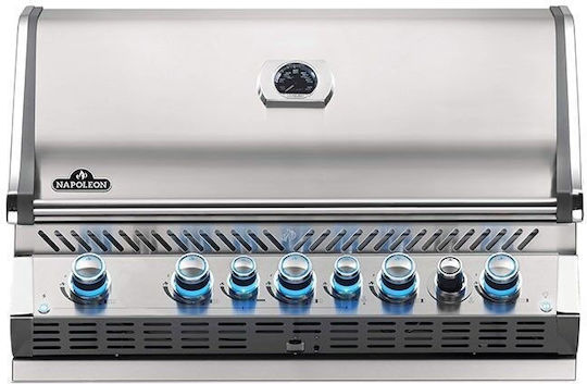 Napoleon Prestige Pro 665 Газово Барбекю Решетка 94брx46брсм. с 5 бр 27кВт и Инфрачервен Нагревател Природен газ