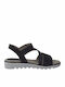 Women's Flat Sandals Anatomic in Black Color