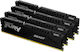 Kingston Fury Beast 64GB DDR5 RAM με 4 Modules (4x16GB) και Ταχύτητα 5200 για Desktop