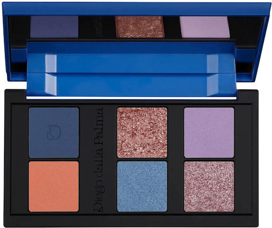 Diego Dalla Palma Spring Blooming Palette with Eye Shadows in Pressed Powder Formulation