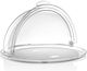 Gastroplast Commercial Serving Round Plate Plastic Cover Roll Top 39cm