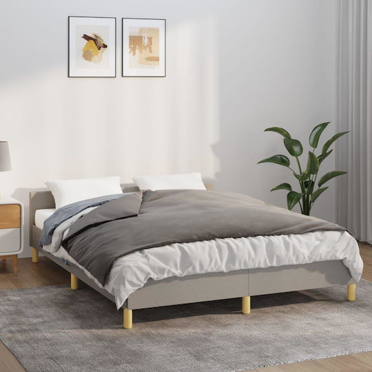 vidaXL Gravity Single Blanket 152x203cm Gray